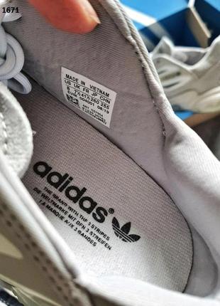 Кроссовки adidas ozweego celox grey серые8 фото