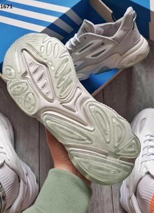 Кросівки adidas ozweego celox grey сірі7 фото