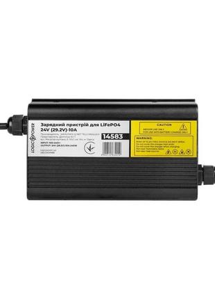 Зарядное устройство для аккумуляторов lifepo4 24v (29.2v)-10a-240