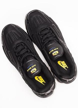 Кроссовки nike air max plus 3 черные5 фото