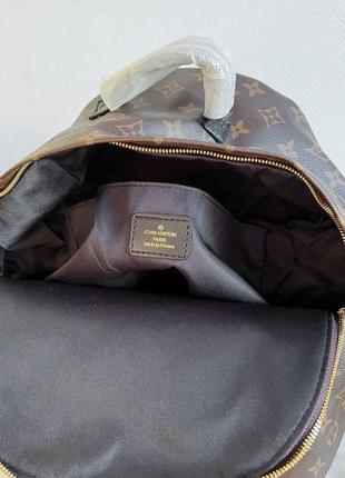 Женский рюкзак в стиле louis vuitton bag monogram 35 см premium.7 фото