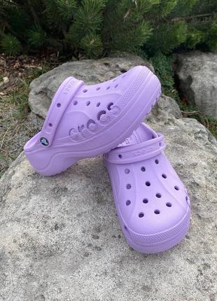 Знижка! шльопанці crocs baya platform clog. крокси/кроксы/крокс