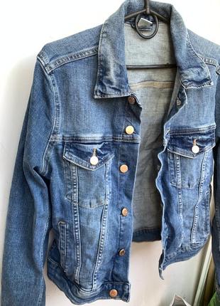 Джинсовка куртка джинсовая винтажная denim2 фото