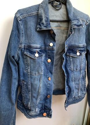 Джинсовка куртка джинсовая винтажная denim3 фото