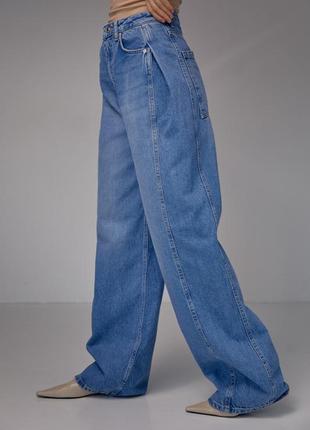 Женские широкие джинсы baggy5 фото