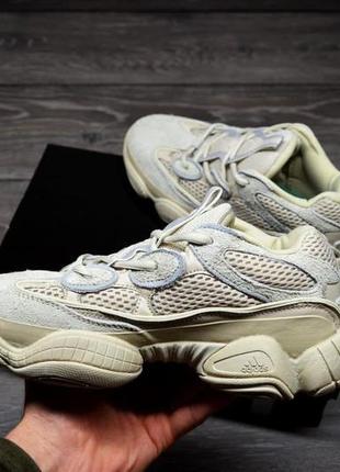 Adidas yeezy desert rat 500 blush6 фото