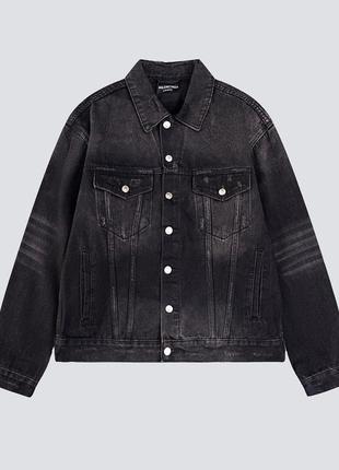 Джинсовая куртка в стиле balenciaga