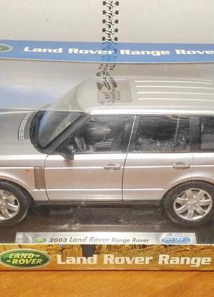 Welly collection land rover range rover 1:18