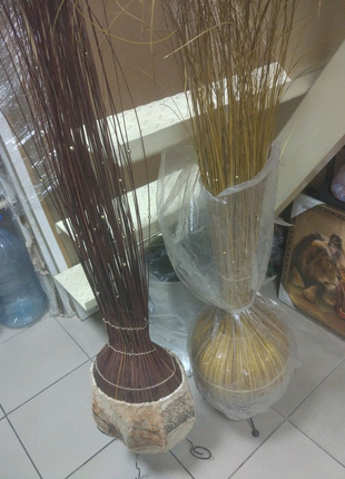 Декоративні вази,индонезийский бамбук1 фото