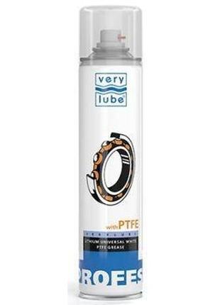 Verylube универсальная литиевая белая смазка с ptfe  320 мл.