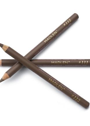 Пудровий олівець для брів madlen powder eyebrow pencil