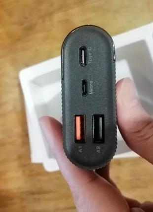 (п) kuulaa 10000 mah qc 3.0 + pd 3.0 powerbank павербанк зовнішні8 фото