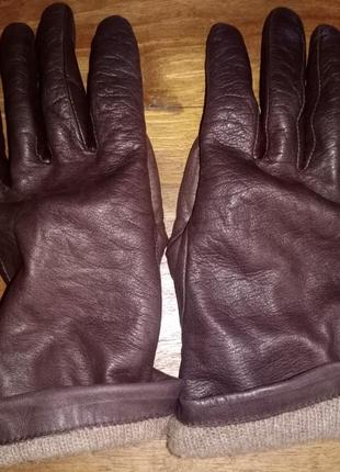 Женские, кожаные перчатки3 фото