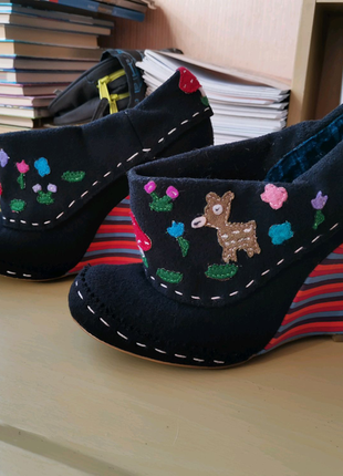 Ботильйони жіночі зимові irregular choice (чоботи, черевики, хутр