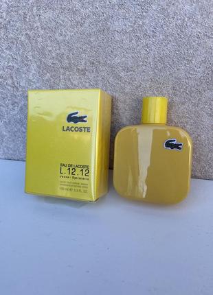 Туалетная вода мужская lacoste l.12.12