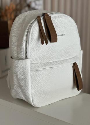 Білий рюкзак. знижка ‼️