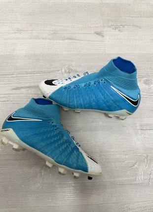 Детские бутсы nike jr hypervenom phantom