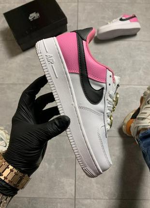Nike air force low white pink