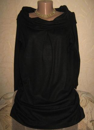 Платье туника ткань под кожу2 фото