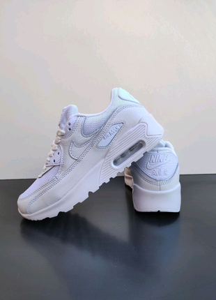 Nike air max 90 white5 фото