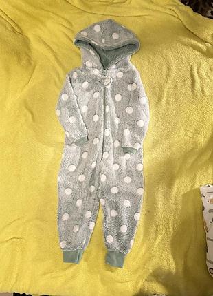 Человечек теплый на меху 86/92