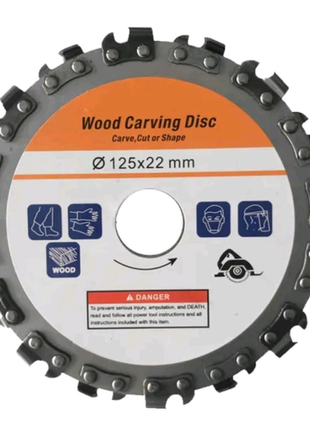 Диск пильний по дереву. ф125 для болгарки