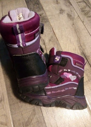 Зимові ботинки, півчобітки tom.m на дівчинку 24 розмір2 фото