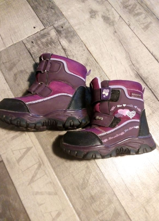 Зимові ботинки, півчобітки tom.m на дівчинку 24 розмір3 фото