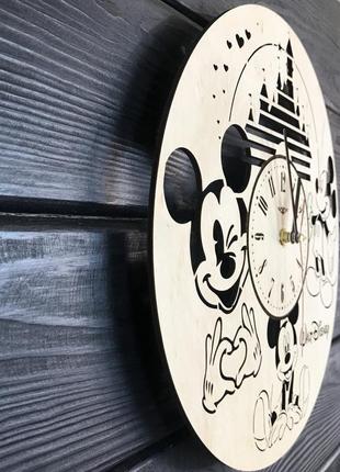 Handmade годинники настінні «уолт дісней»2 фото