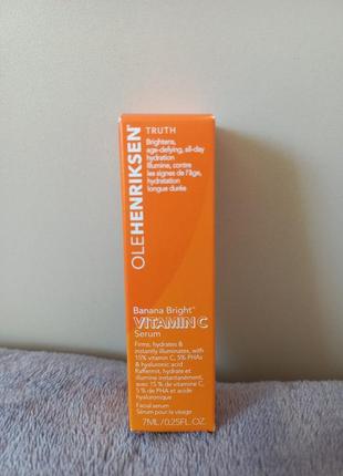 Освітлююча сироватка olehenriksen banana bright vitamin c serum 7 ml