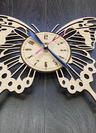 Настенные часы «бабочка»2 фото