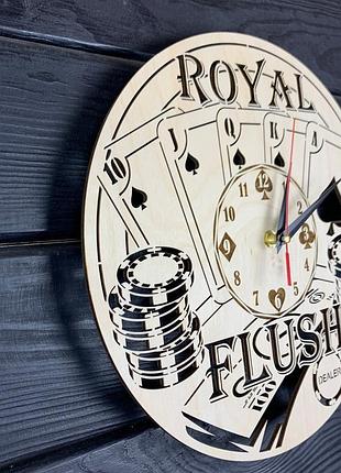 Настенные часы «покер» 5