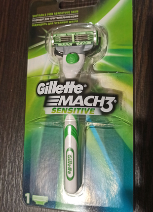 Станок gillette mach3 sensitive