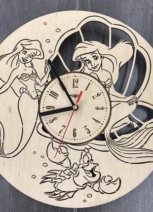 Годинники настінні дитячі «русалонька»