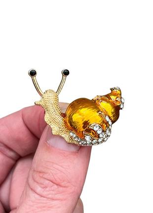 Брошка равлик bbrbf111225