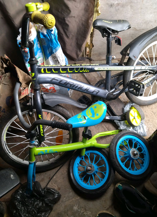 Велосипед дитячі 2 штуки від 3-6 6-121 фото