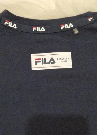 Фирменная футболка fila на 7-8 лет2 фото