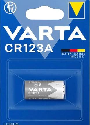 Батарейка varta cr123a 3v