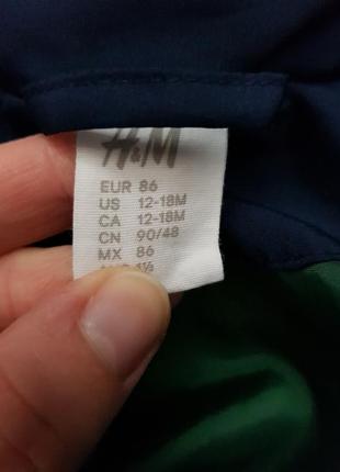 Курточка h&m на 1-2-3 года3 фото