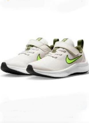 Кроссовки бренда nike star runner 3 сетчатый воздушно проникающий текстиль 896 12 eur 30