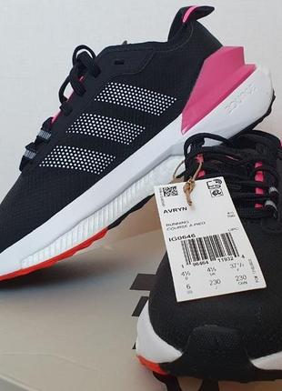 Оригинальные кроссовки adidas avryn black/pink us62 фото