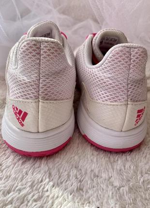 Кросівки adidas adizero club k - white/shock pink 35 розмір4 фото