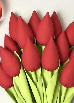 Червоні тюльпани4 фото