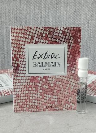 Balmain extatic eau de toilette пробник для женщин пробник для женщин (оригинал)