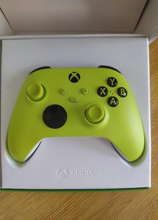 Геймпад бездротовий контролер microsoft xbox series x / s wireless controller with bluetooth shock electric volt3 фото