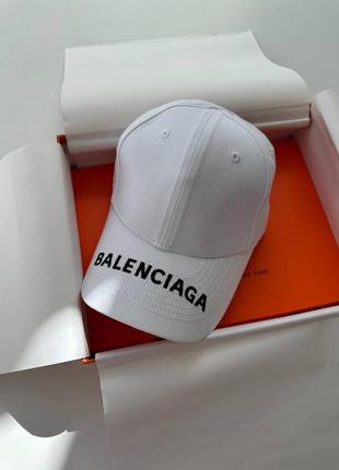 Біла кепка бейсболка баленсіага balenciaga1 фото