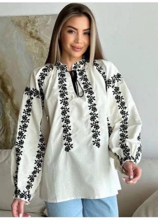 Блузка рубашка вышиванка вышивка