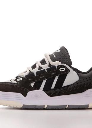 Adidas adi2000 black white кроссовки женские