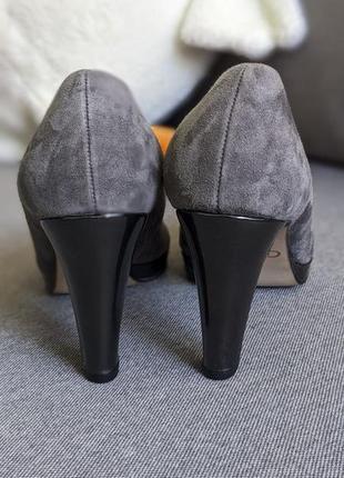 Gabor оригинальные женские туфли замша3 фото