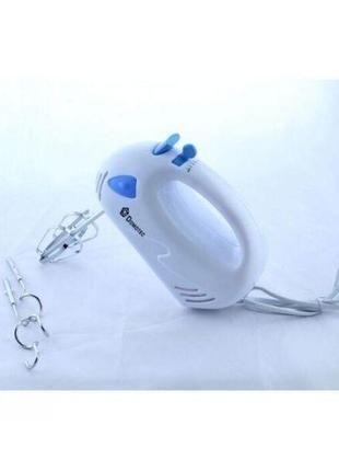 Міксер domotec ms-1355 білий 5